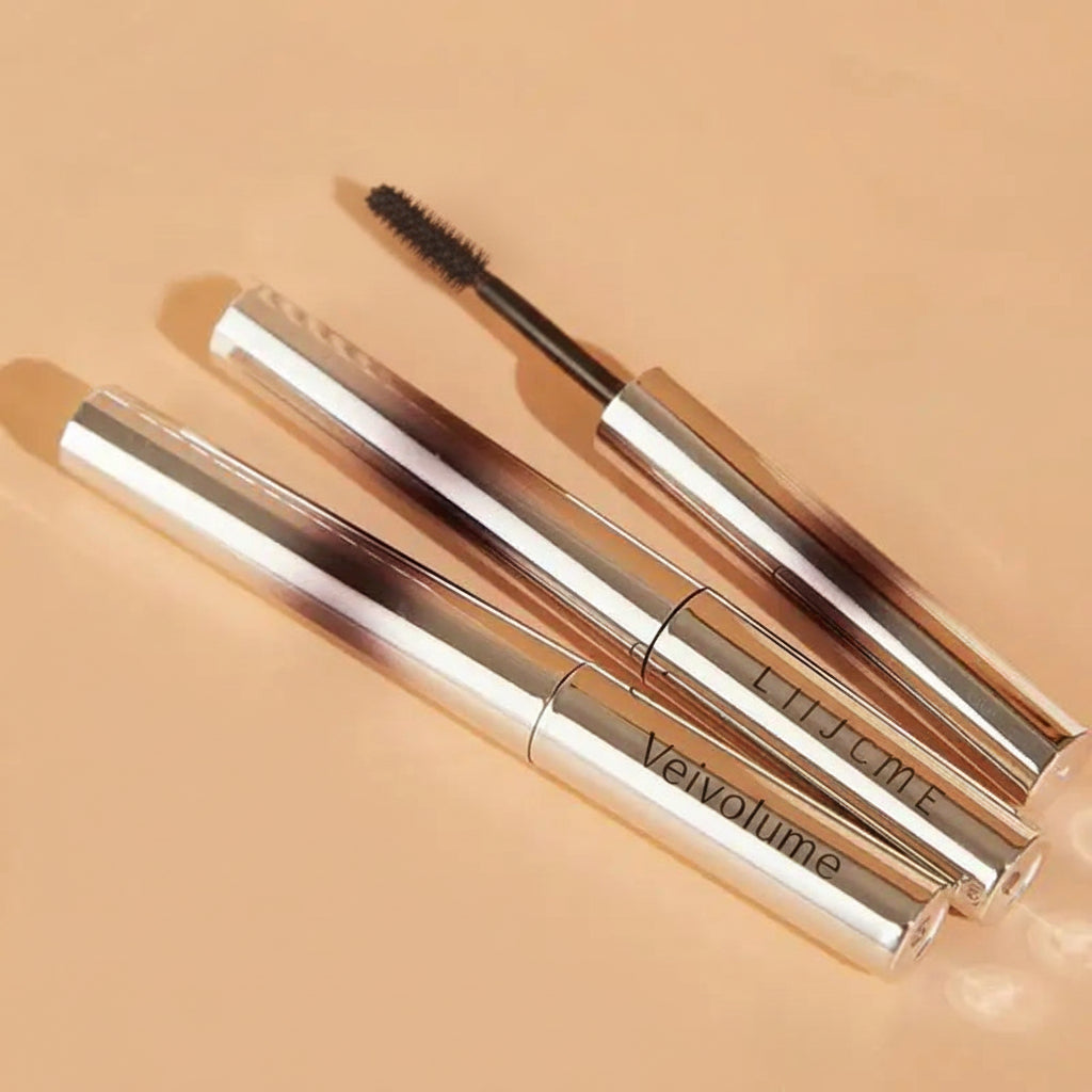 1Pcs Mascara Curl Thick Lengthening Eyelash Mascara Waterproof Non-Smudge Black/Brown Natural Curling Mascara Makeup
