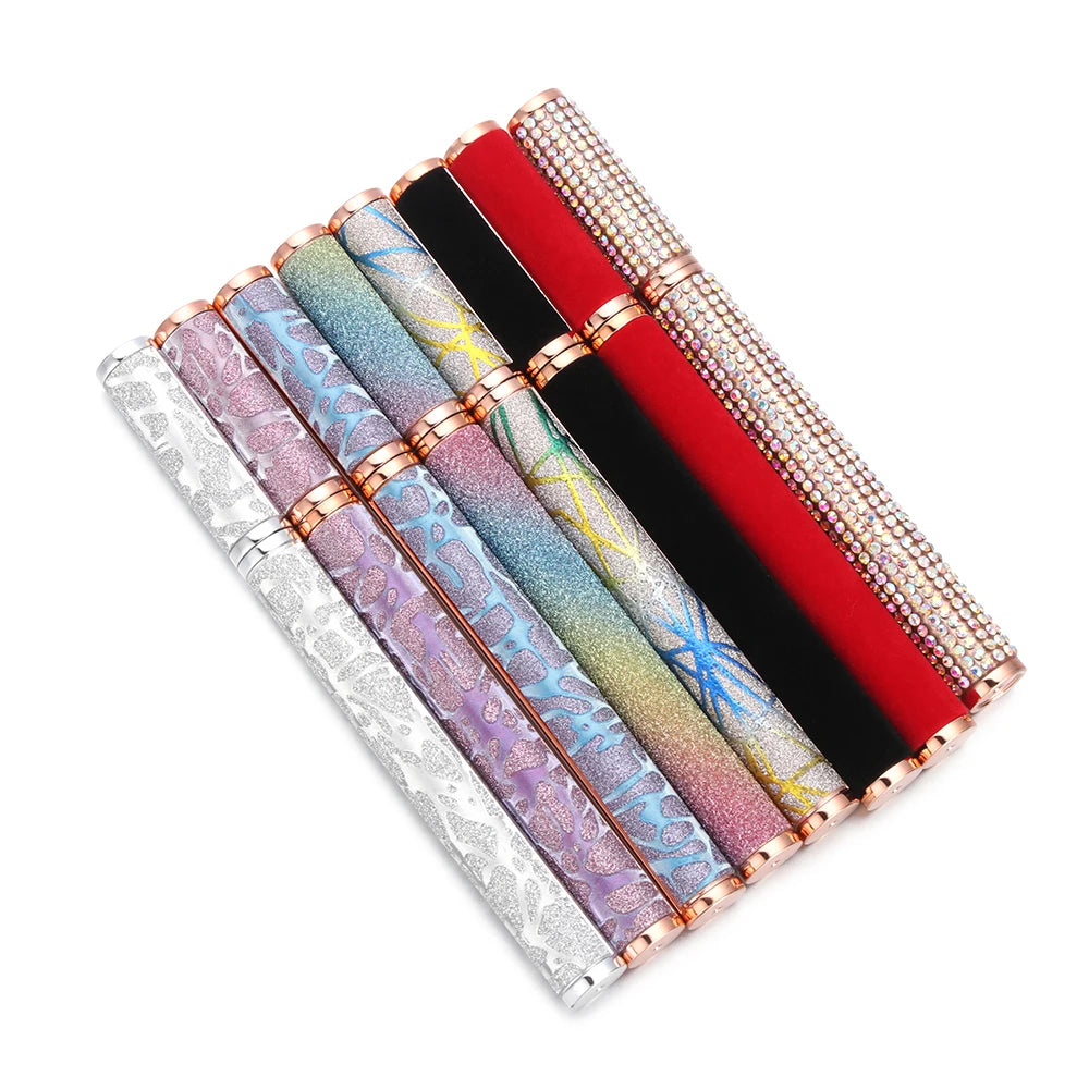 Upgraded Self-Adhesive Eyeliner Magic Lash Glue Eyeliner Pen 2 in 1 Colorful Adhsive Liner No Glue Magnetic Needed Waterproof Ey