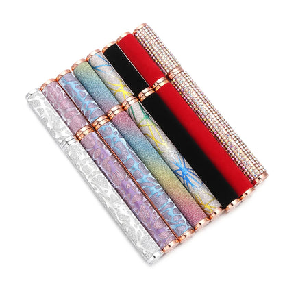 Upgraded Self-Adhesive Eyeliner Magic Lash Glue Eyeliner Pen 2 in 1 Colorful Adhsive Liner No Glue Magnetic Needed Waterproof Ey
