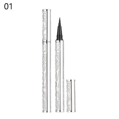 Upgraded Self-Adhesive Eyeliner Magic Lash Glue Eyeliner Pen 2 in 1 Colorful Adhsive Liner No Glue Magnetic Needed Waterproof Ey