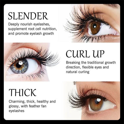 Upgrade Eyelash Growth Serum W3W Eyelash Serum Boost Lash Growth Serum Advanced Formula for Longer Fuller Thicker Lashes Serum
