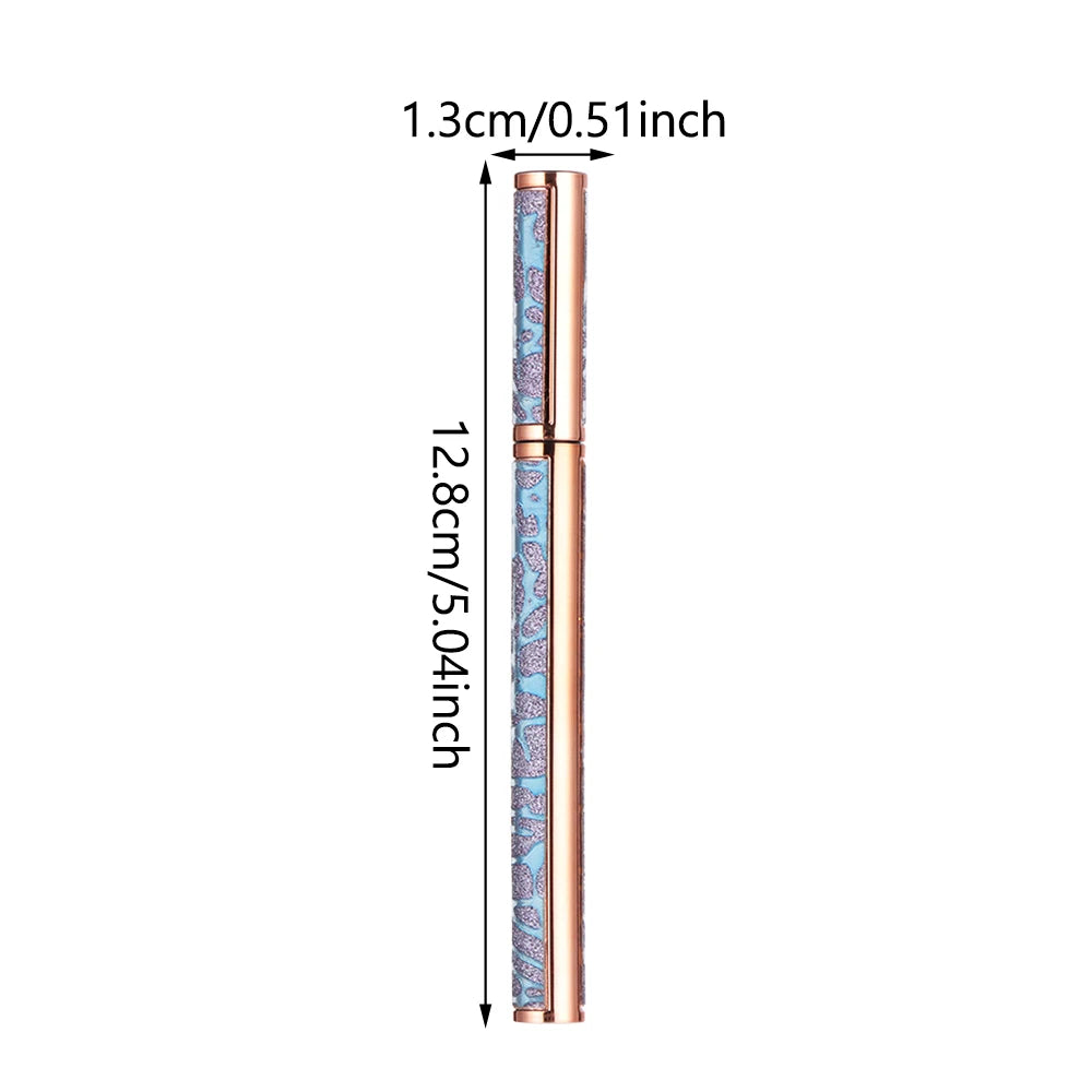 Upgraded Self-Adhesive Eyeliner Magic Lash Glue Eyeliner Pen 2 in 1 Colorful Adhsive Liner No Glue Magnetic Needed Waterproof Ey
